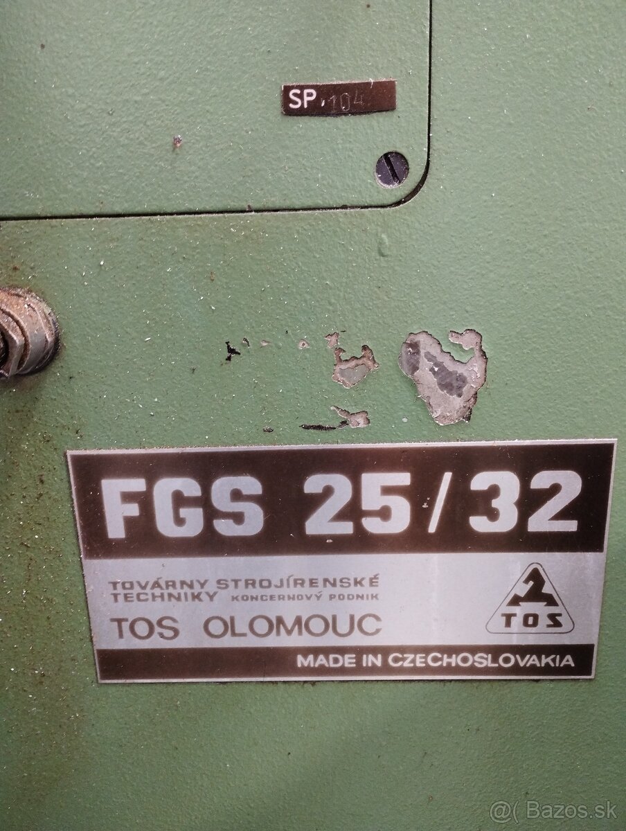 Nástrojárska frézka FGS 25/32 - 6
