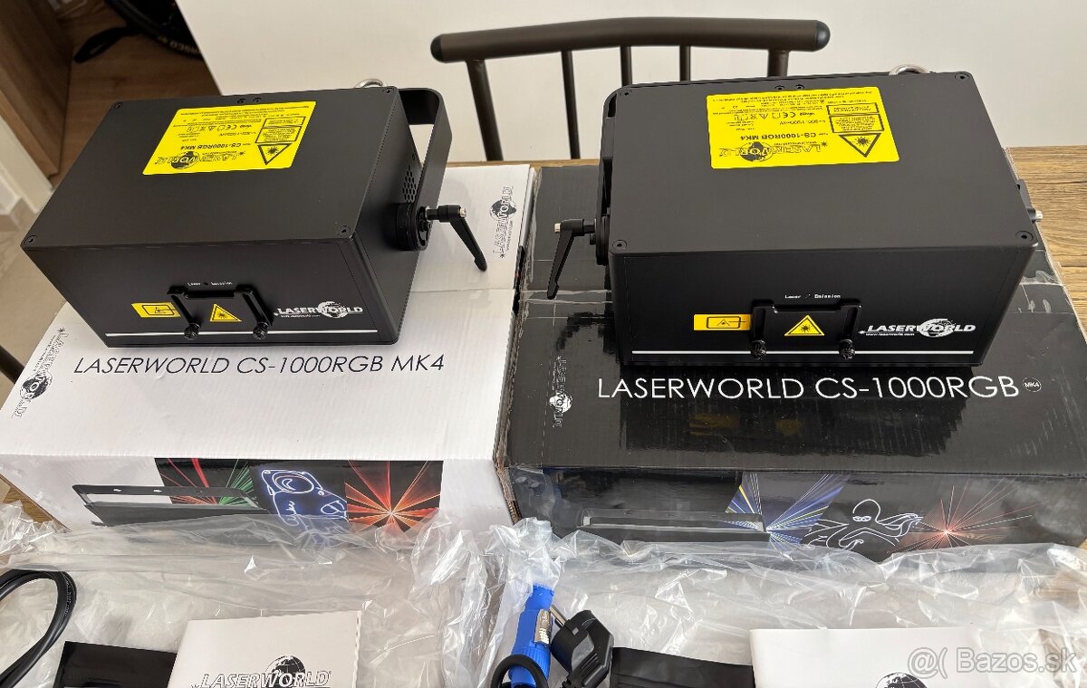 LASERWORLD CS-1000RGB MK4 nový - 6