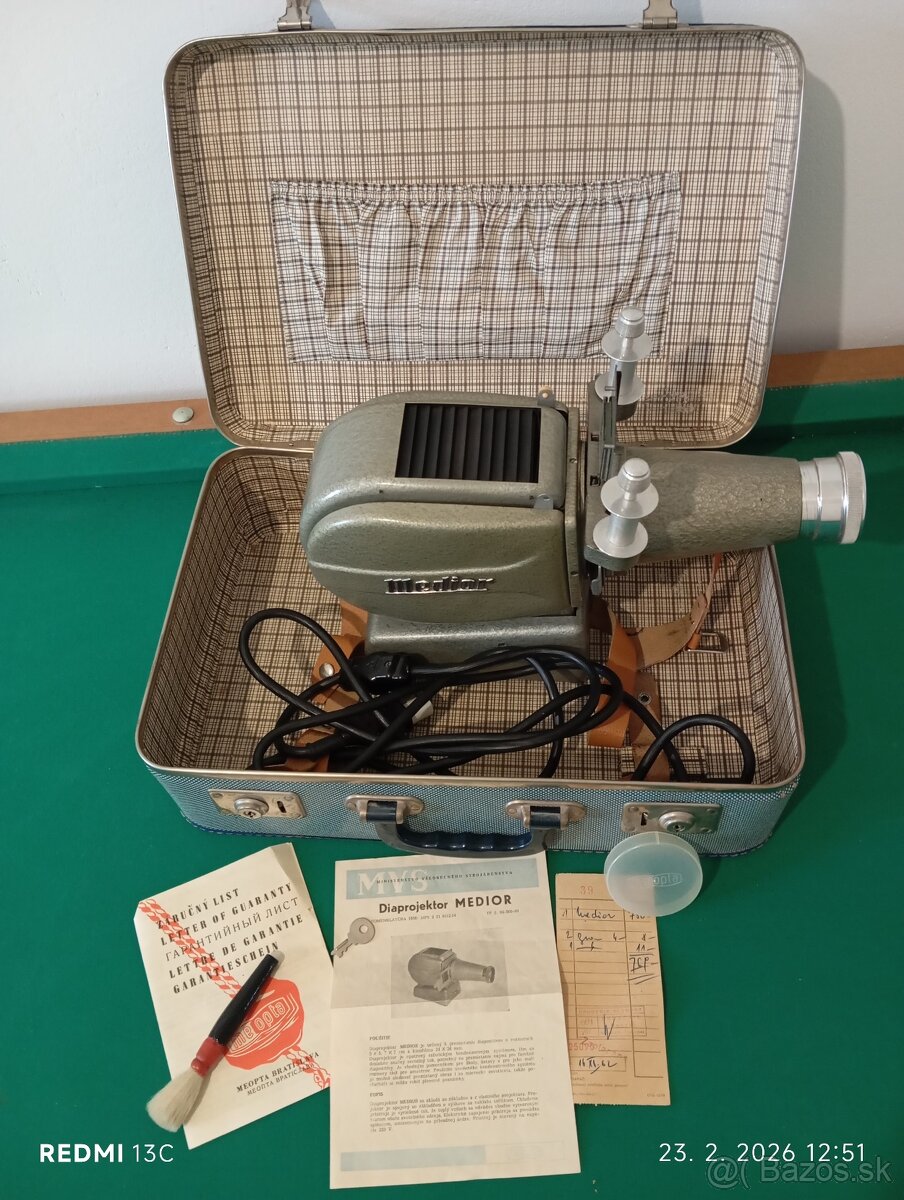 Diaprojektor Medior Meopta - 6