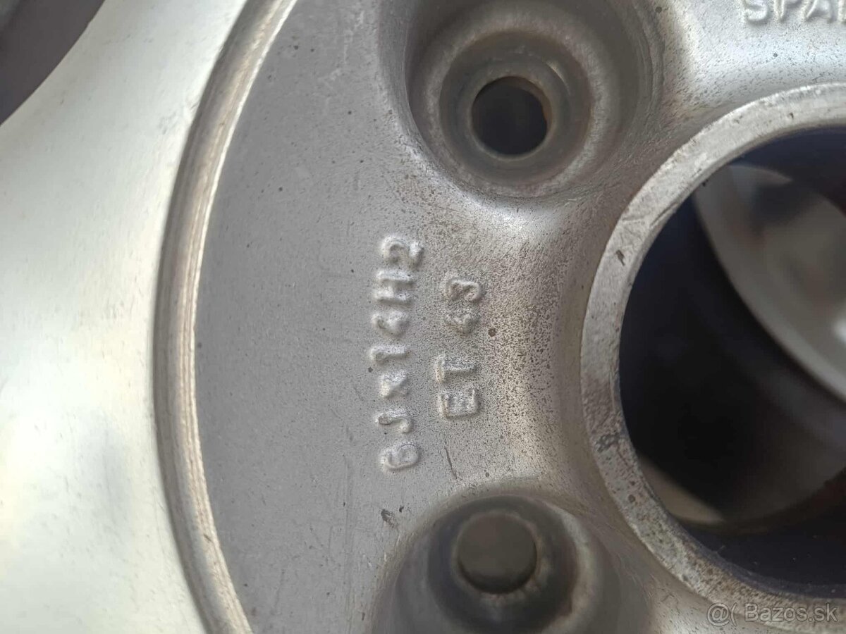 4x100R14 + letné pneu - 6