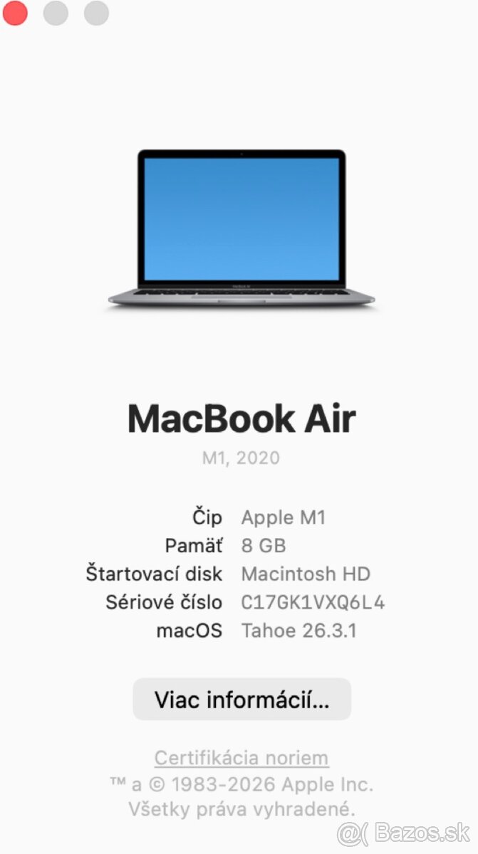 Macbook air m1 2020 s príslušenstvom - 6