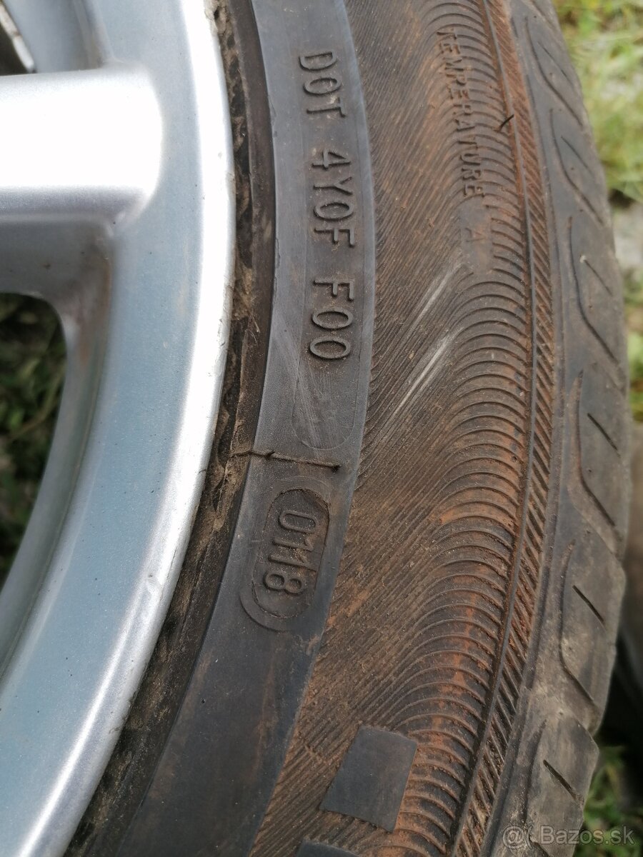 5x120 r16 205/55 zimné/letné - 6