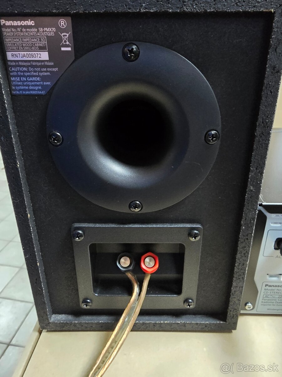 Panasonic SC-PMX70B mikrosystém - 6