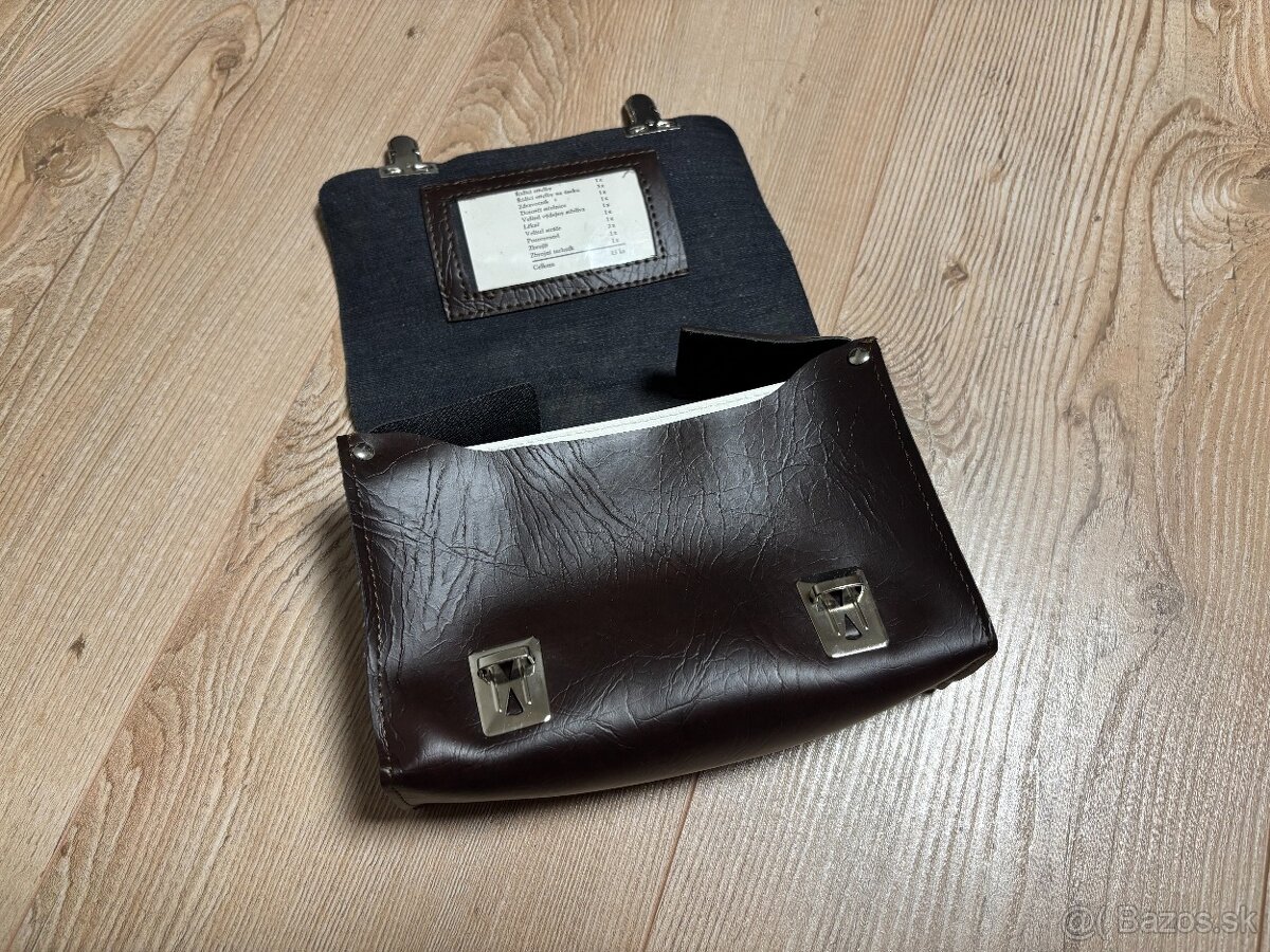 Vojenská brašňa s rukávovými páskami, originál ČSLA, nová - 6