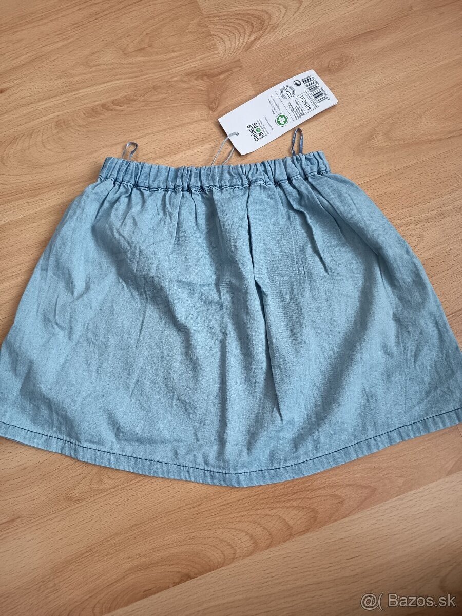 Nové tričko so suknickou 110/116 Tchibo - 6