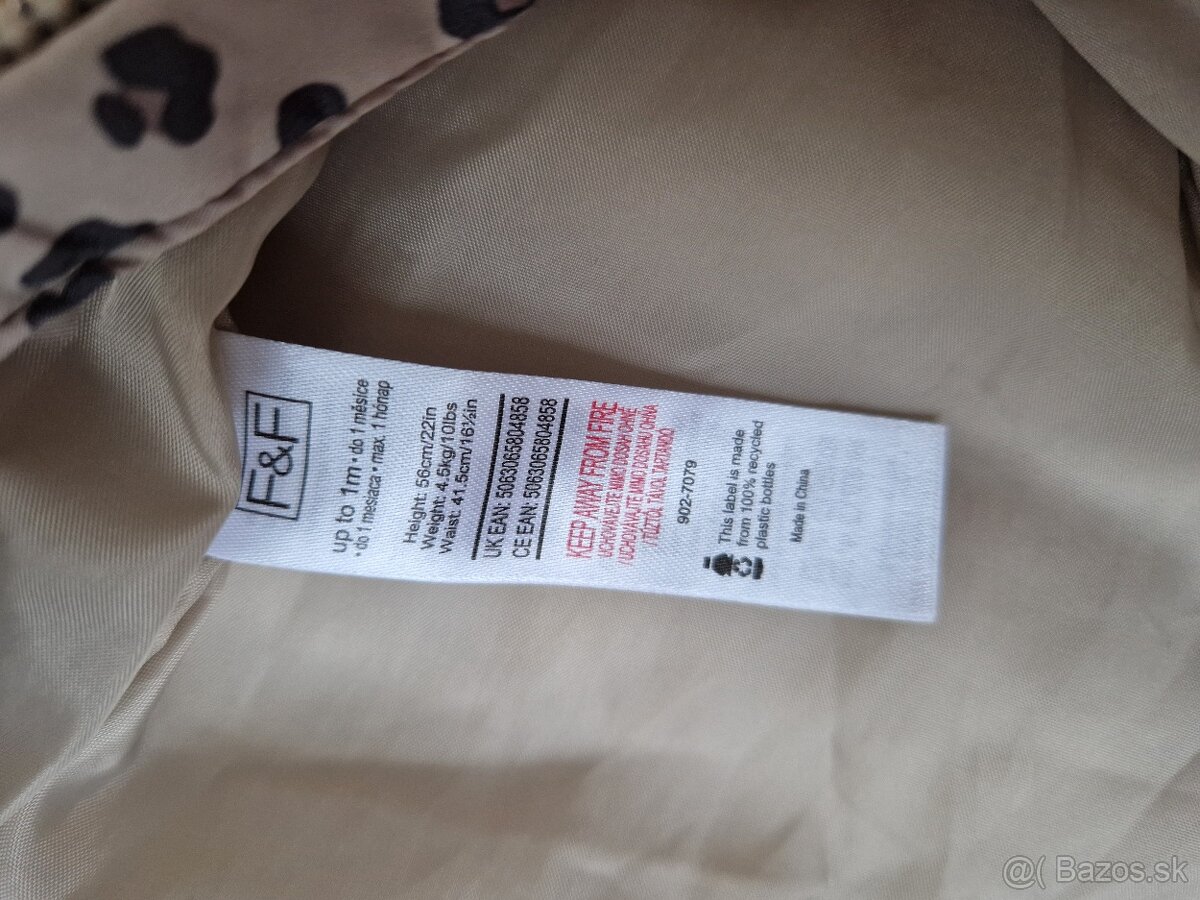 Overal kombinéza pre bábätko F&F veľ. 56 - 6