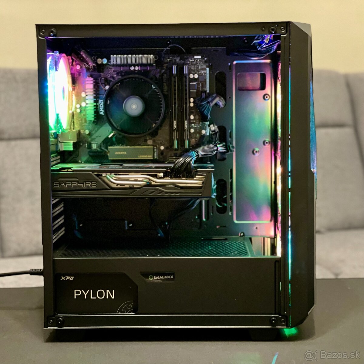 Počítač - R5 5500/RX 5700XT 8GB/16GB RAM/1TB NVMe,650W - 6