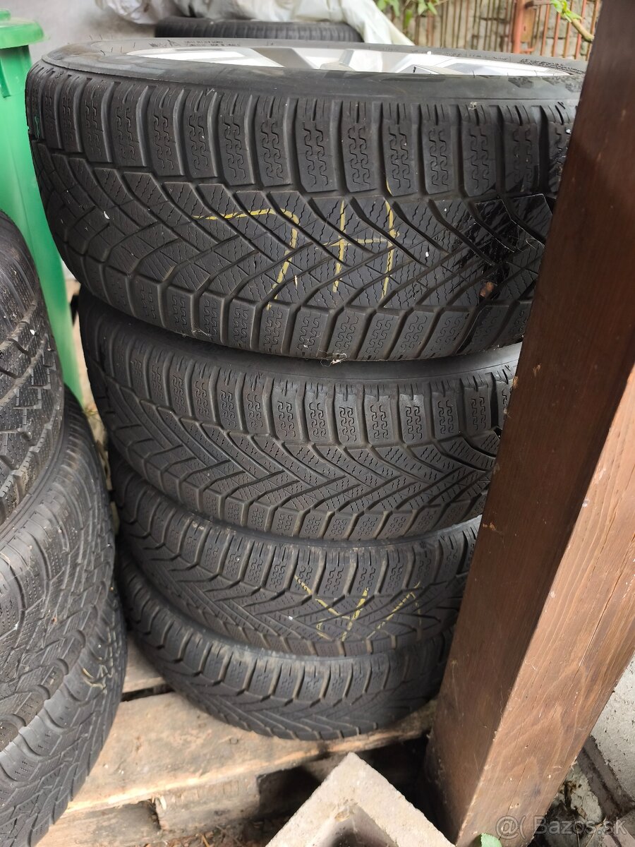 ALU sada 5x112 R16 gumy 205/55/r16 Audi, VW, Škoda, Seat - 6