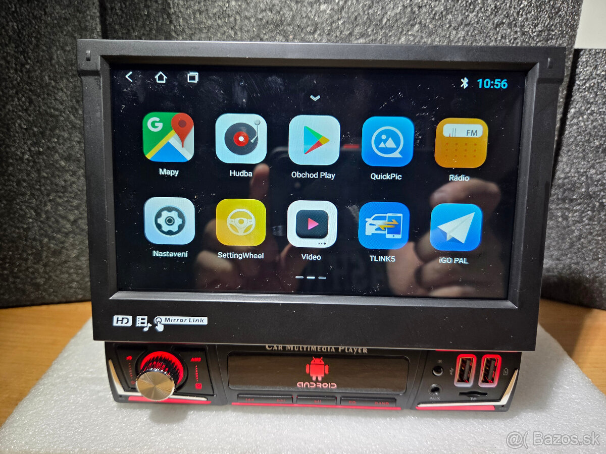 7" Autorádio 1DIN výsuvné s Androidom - 6