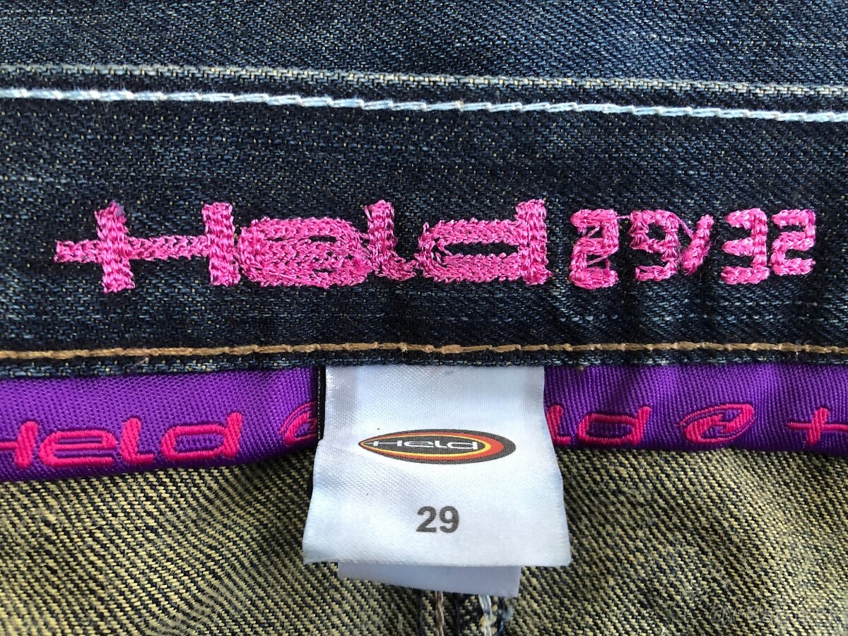 Nové jeansové motonohavice Held - 6