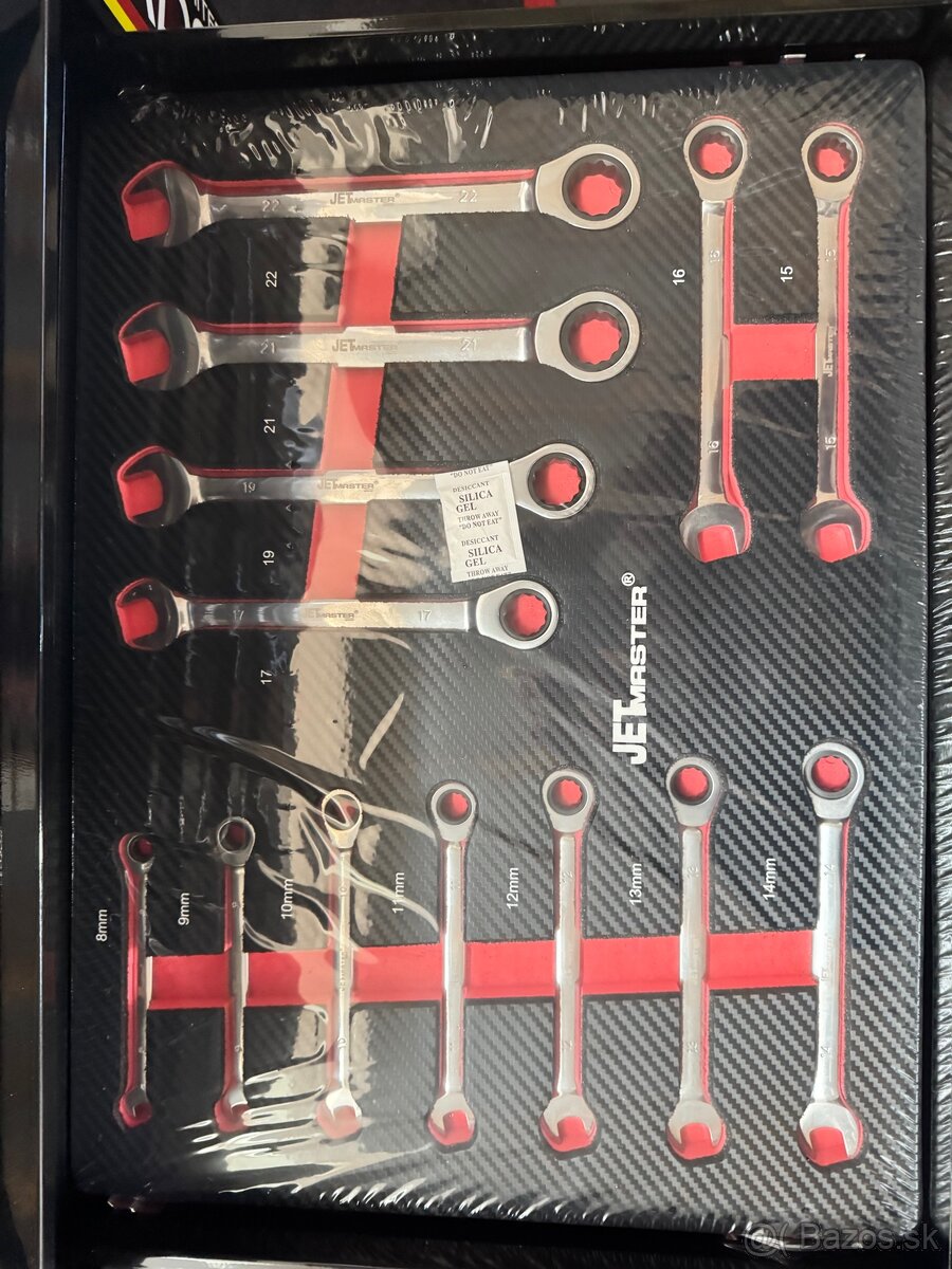 Dielenský vozík ROADSTER – nový, plný náradia (356 ks) - 6