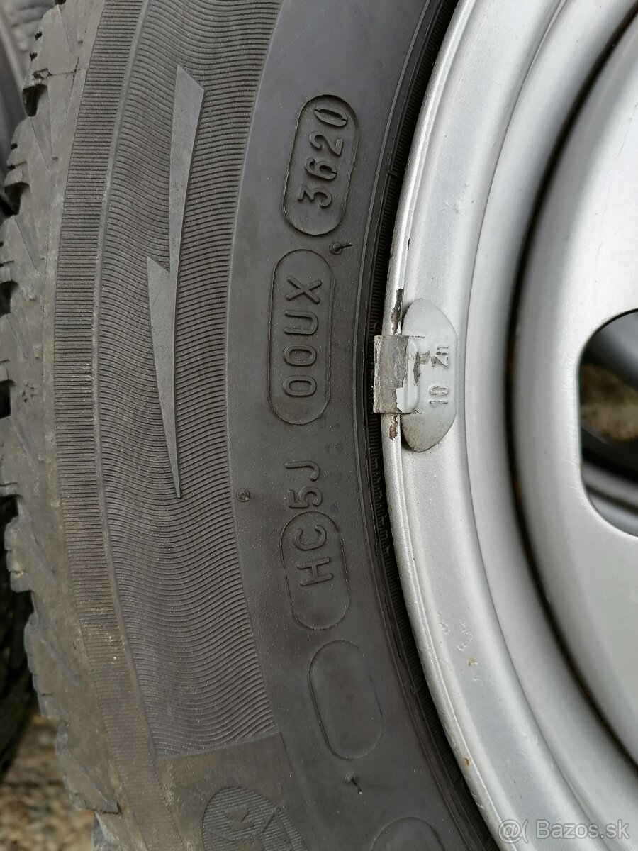 Zimné 185/60 R15 na diskoch 5x100 - 6