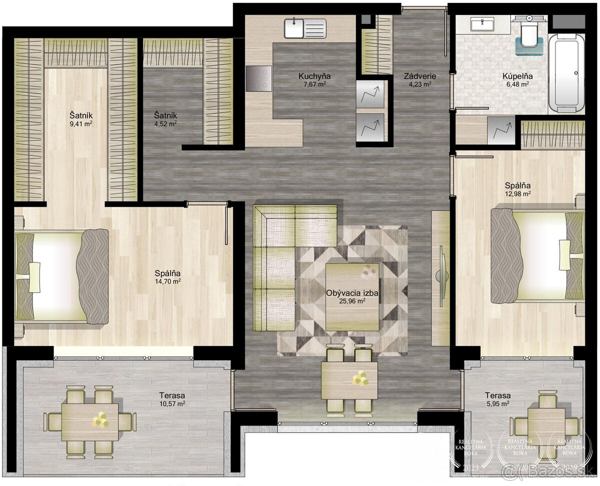 BOSEN | IDEAL Homes | 3 izbový byt, Dunajská Streda - 6