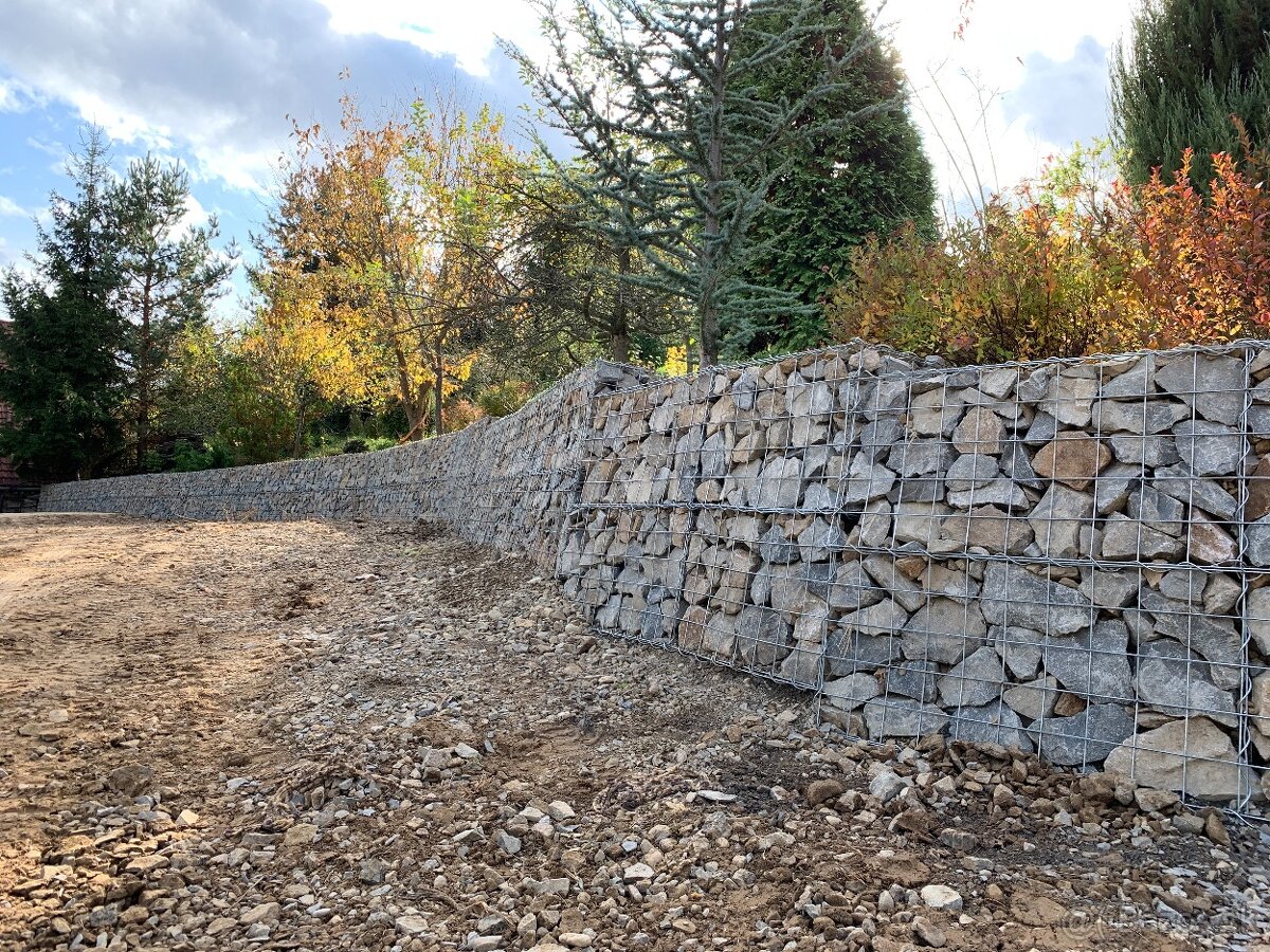 GABIONY, gabionové ploty a oporné múry na kľúč. - 6