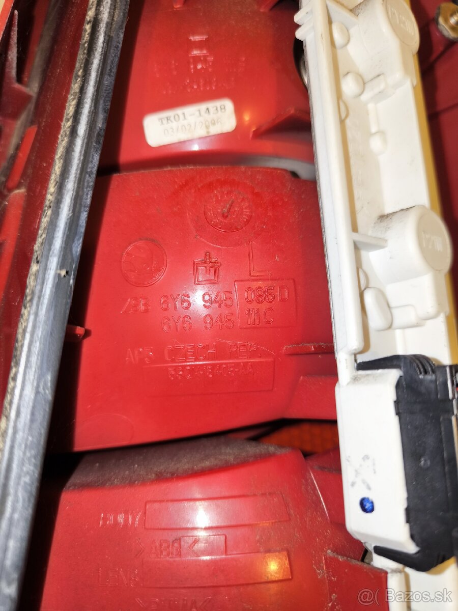 Zadné svetlá Škoda Fabia 1 Facelift Hatchback - 6