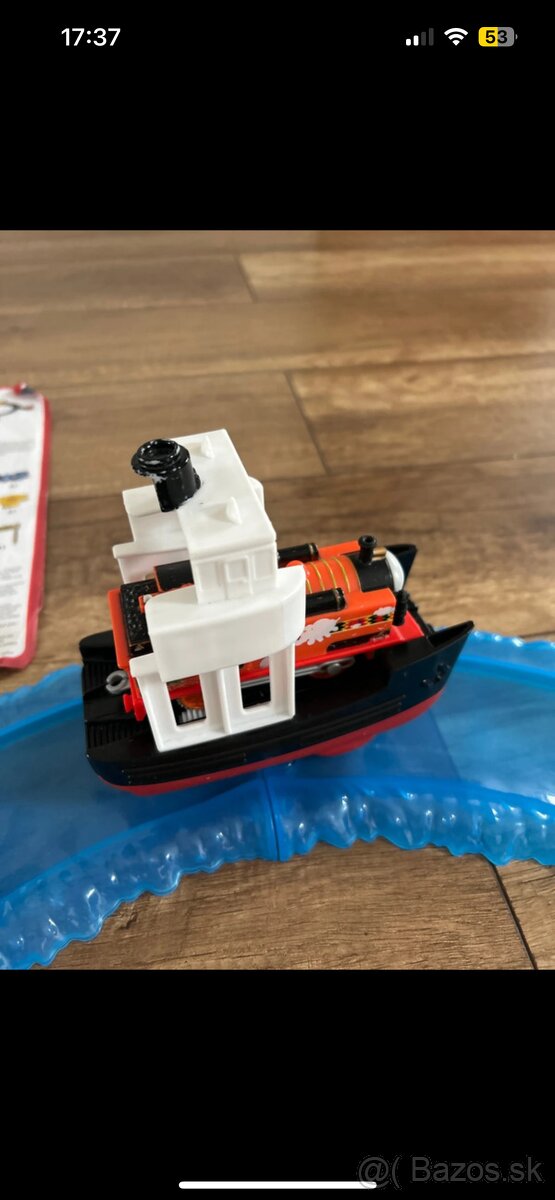 Draha s lodkou + motorizovany vlacik Nia - 6