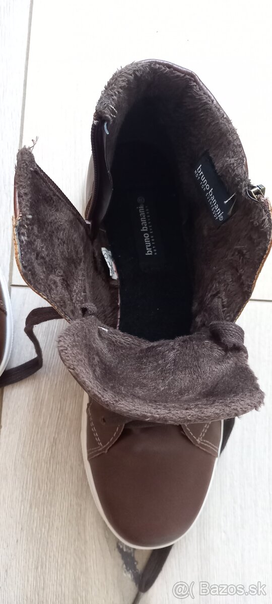 Dámske kožené zimné topánky Bruno Banani 39 - 6
