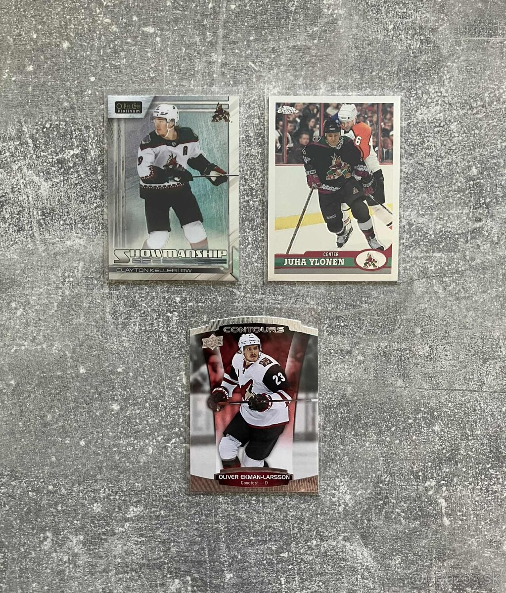 Hokejové kartičky mix NHL 4 - 6