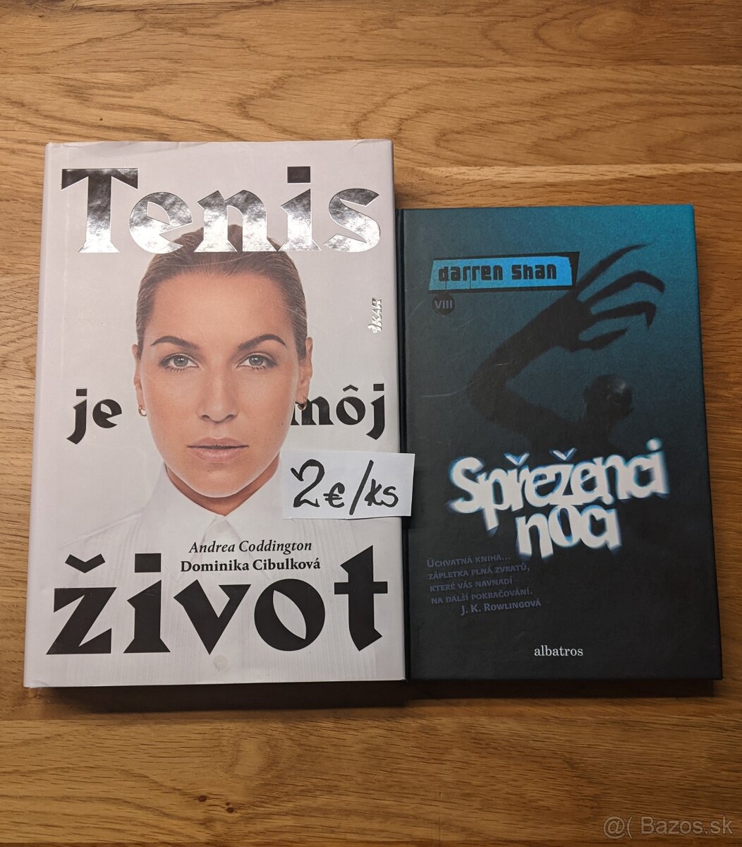 Rôzne knihy 3 €, 4€, 5€, 6€, 8€ - 6