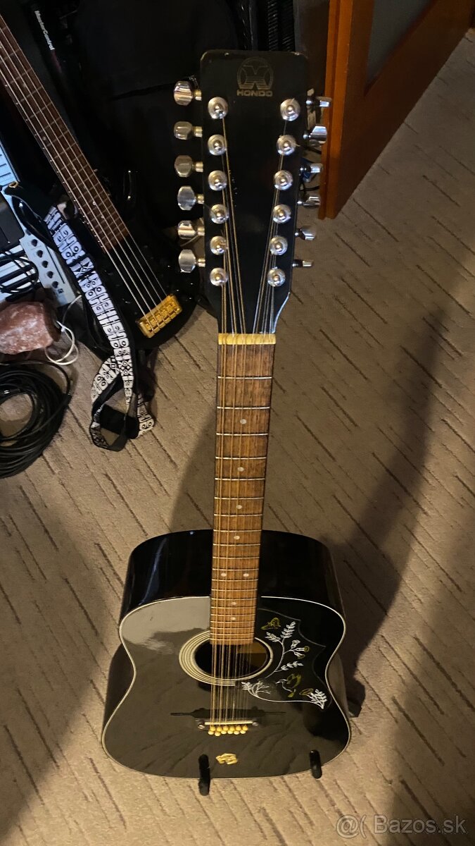 12 strunna akusticka gitara Hondo - 6