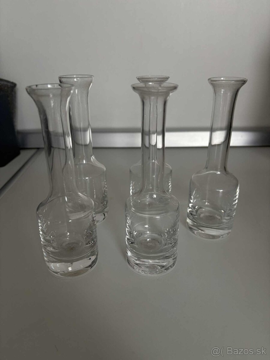 Sklenené poháre MIX (na víno a pálenku) - 6