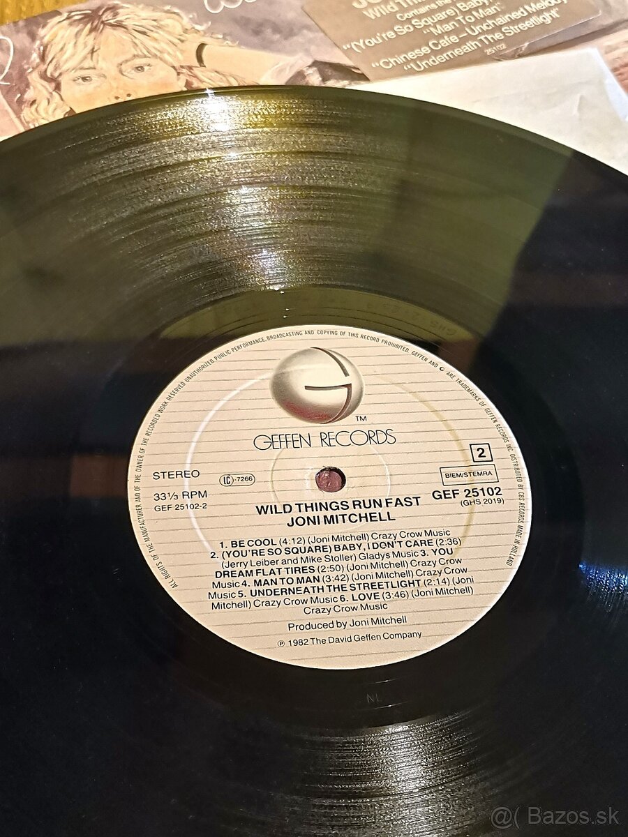 LP Joni Mitchel-Wild things runfast - 6