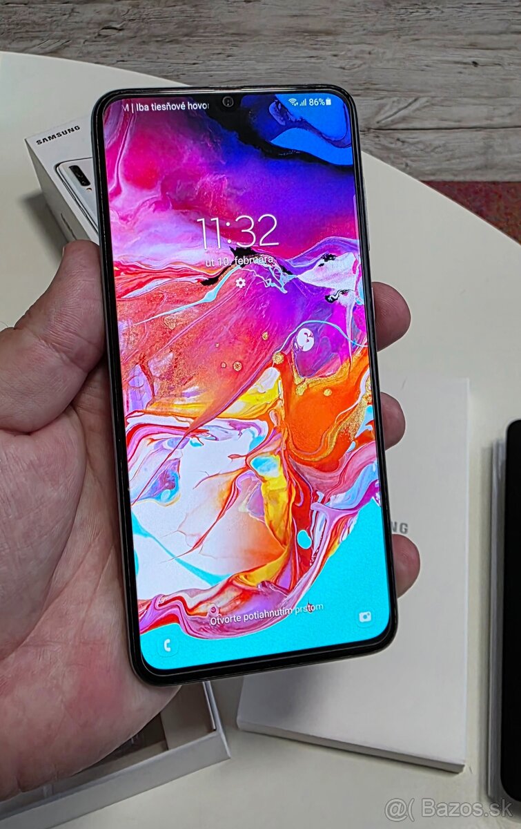 SAMSUNG A70 128GB TOP STAV + PRISL. - 6