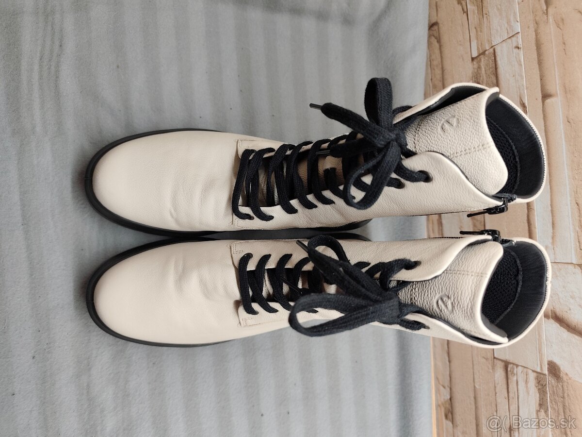 Ecco 41 - dámske celokožené čižmy - 6