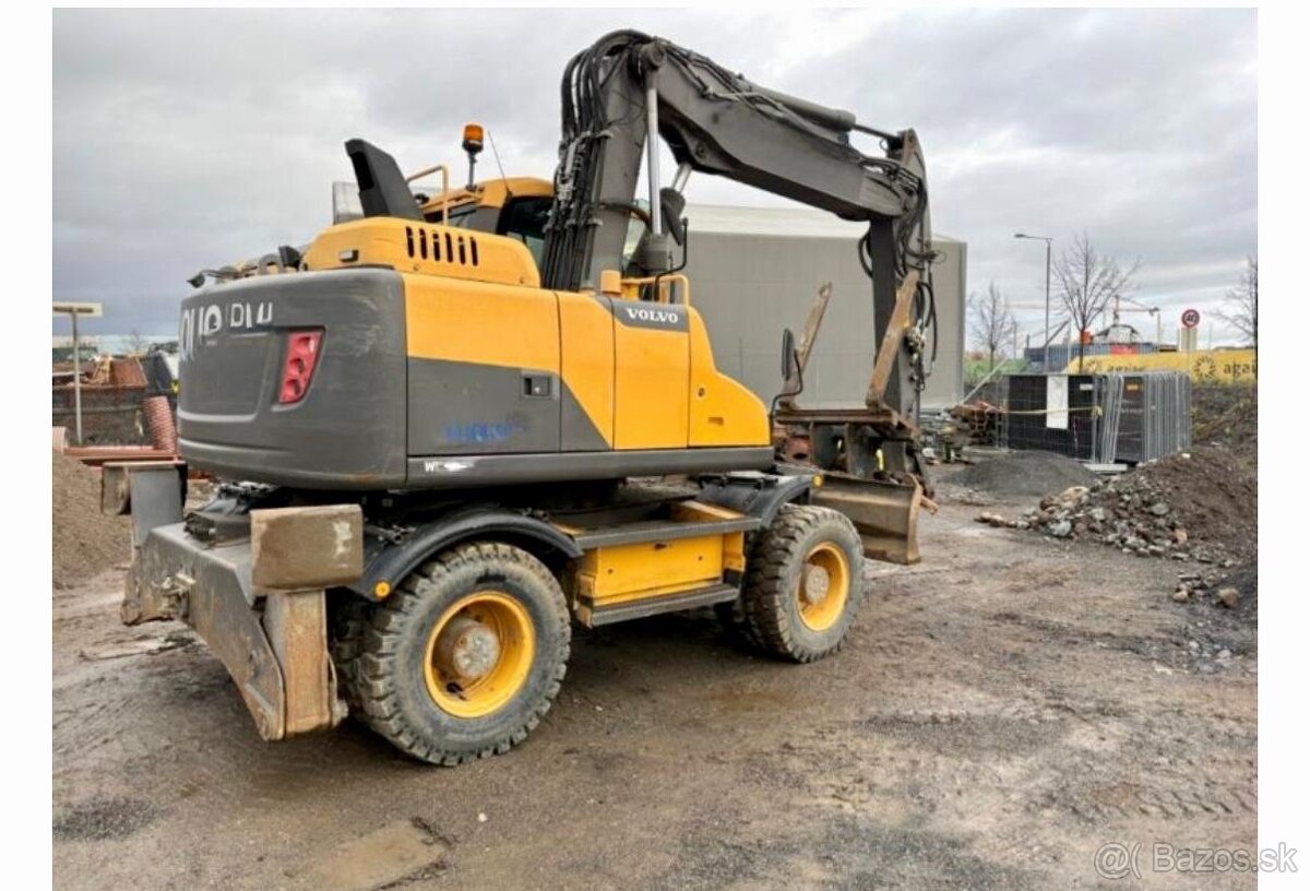 Kolový otočný bagr VOLVO EW 140D - 6