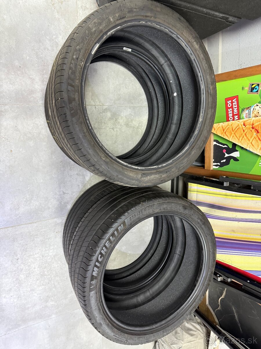 Letne pneumatiky michelin dvojrozmer- 245/40 R20 a 275/35 - 6