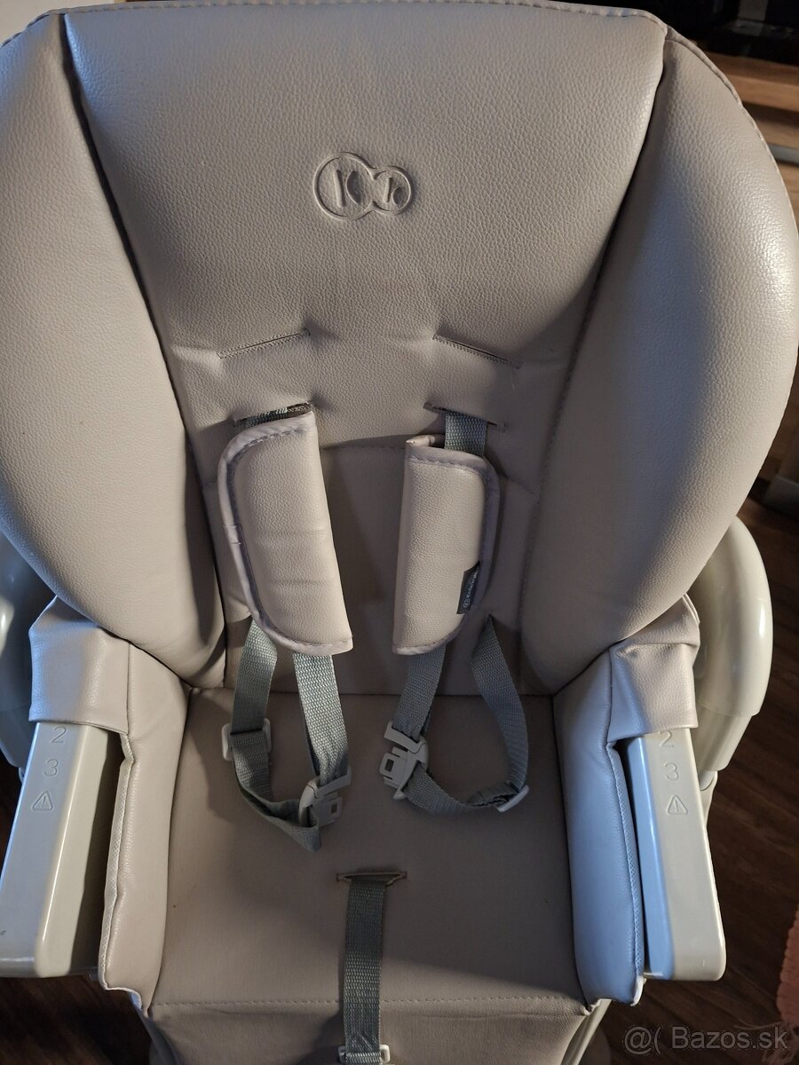 KINDERKRAFT Stolička jedálenská Yummy Grey - 6