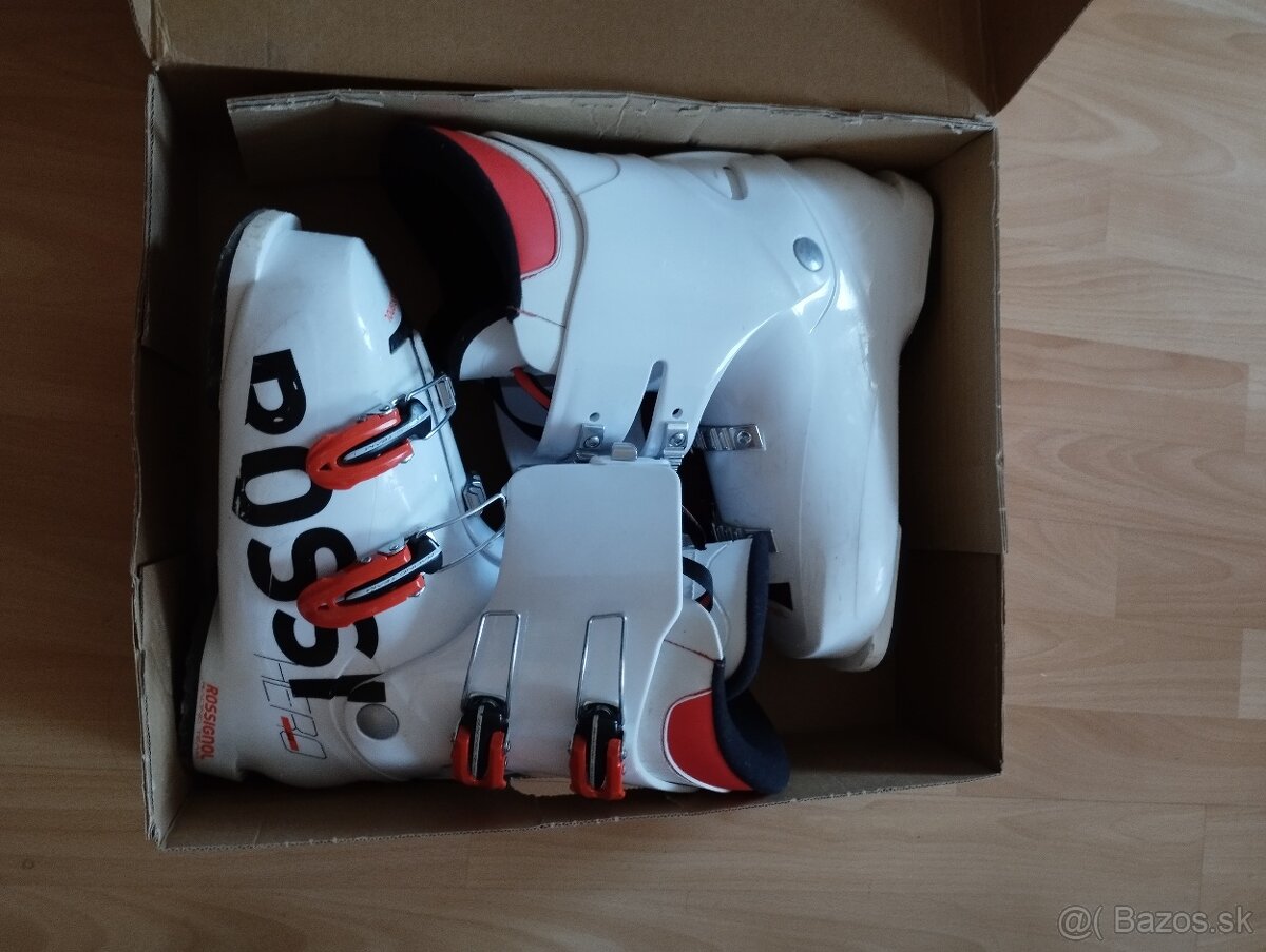 Predám detské lyže, lyžiarky a palice - 6