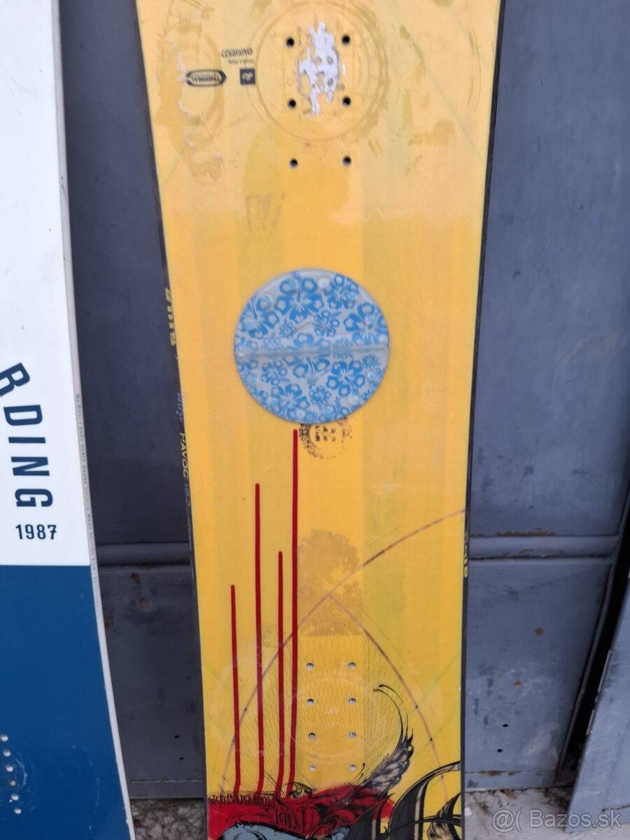 Predám snowboard K2+ Ride Havoc a topánky Burton+Deluxe - 6