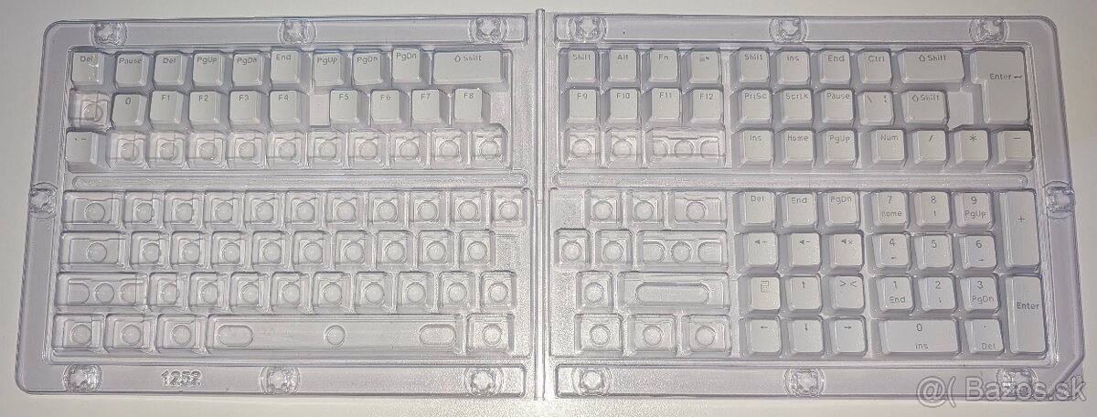 Glorious GMMK Compact 1. gen (Biela) - 6