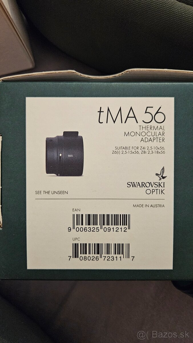 Termovízna predsádka Swarovski tM 35 2v1 a adaptér pre te - 6