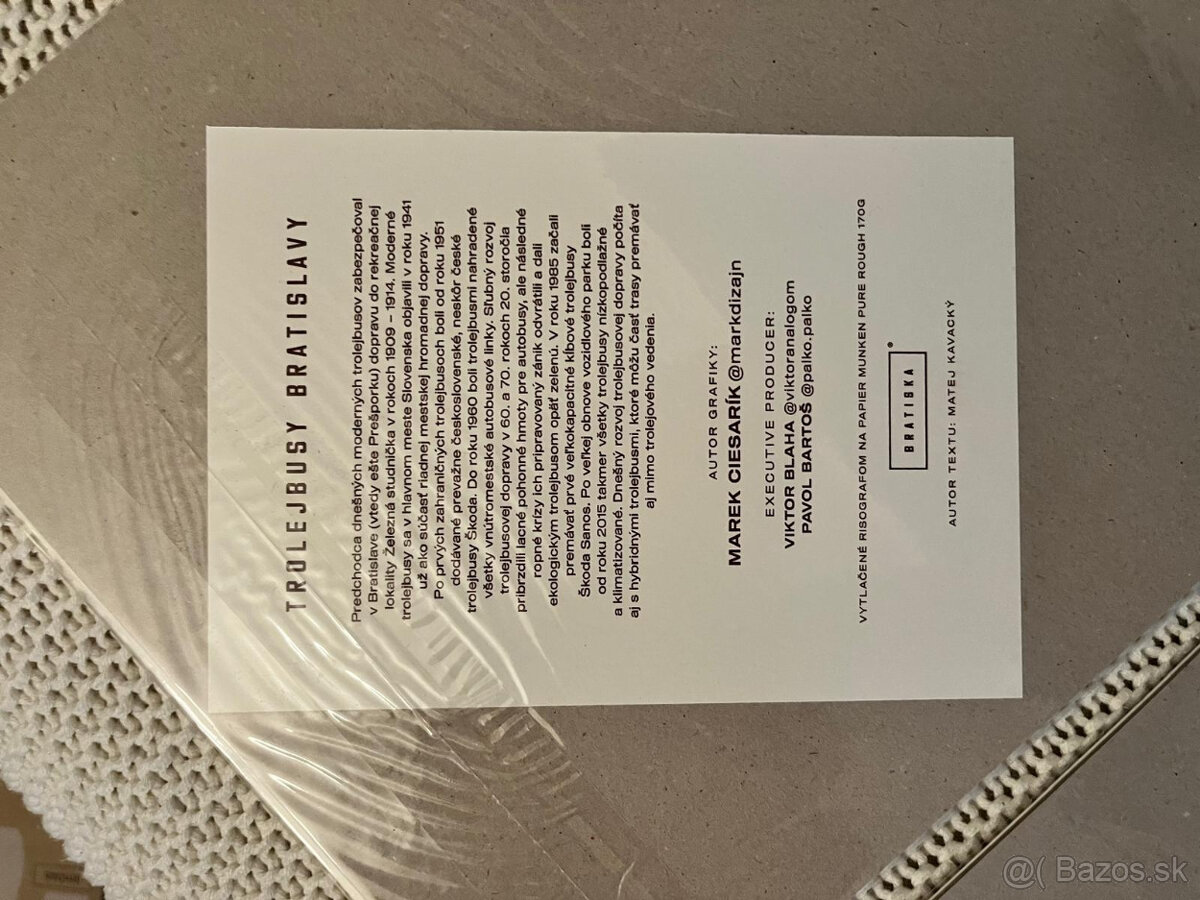 Kolekcia Bratiska printov (Autobusy, Elektricky, Trolejbusy) - 6