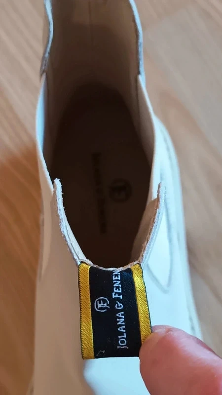 ZLAVA - kožené nové čižmy Jolana & Fenena, v.40 - 6