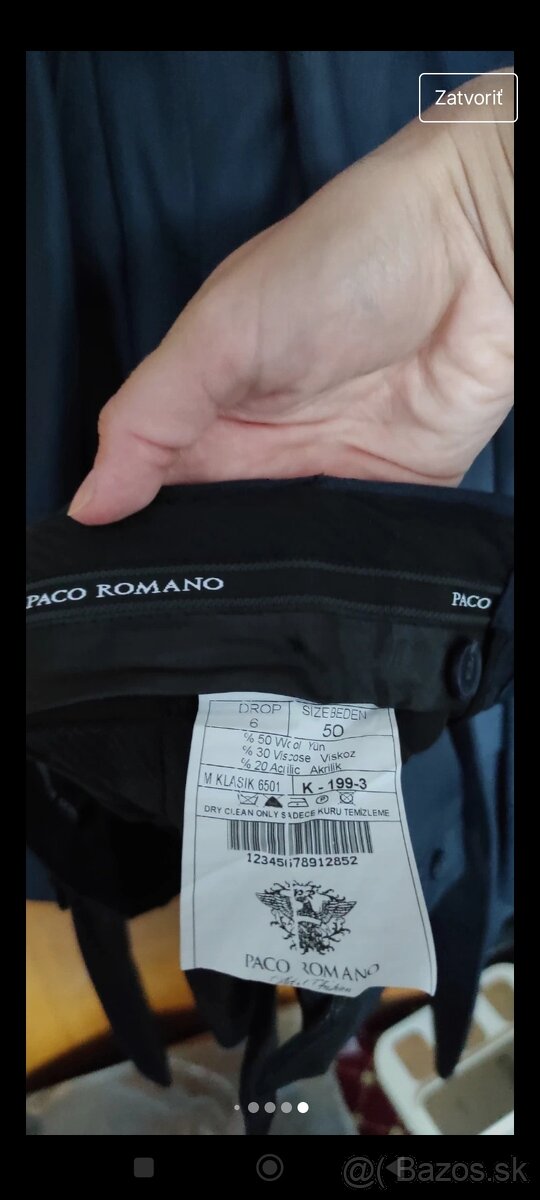 Pánsky oblek c.50 - 6