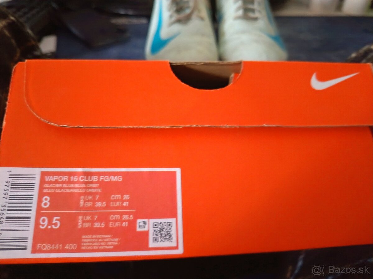 Modré Nike Vapor Mercurial - 6