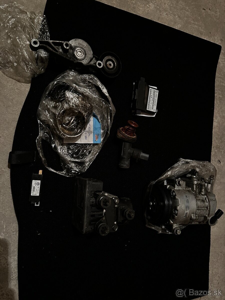 kompresor klimy, diely golf 5 combi 2009 - 6