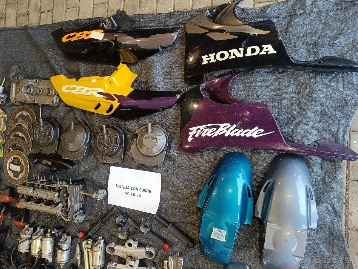 Díly Honda CBR 900R Fireblade - 6