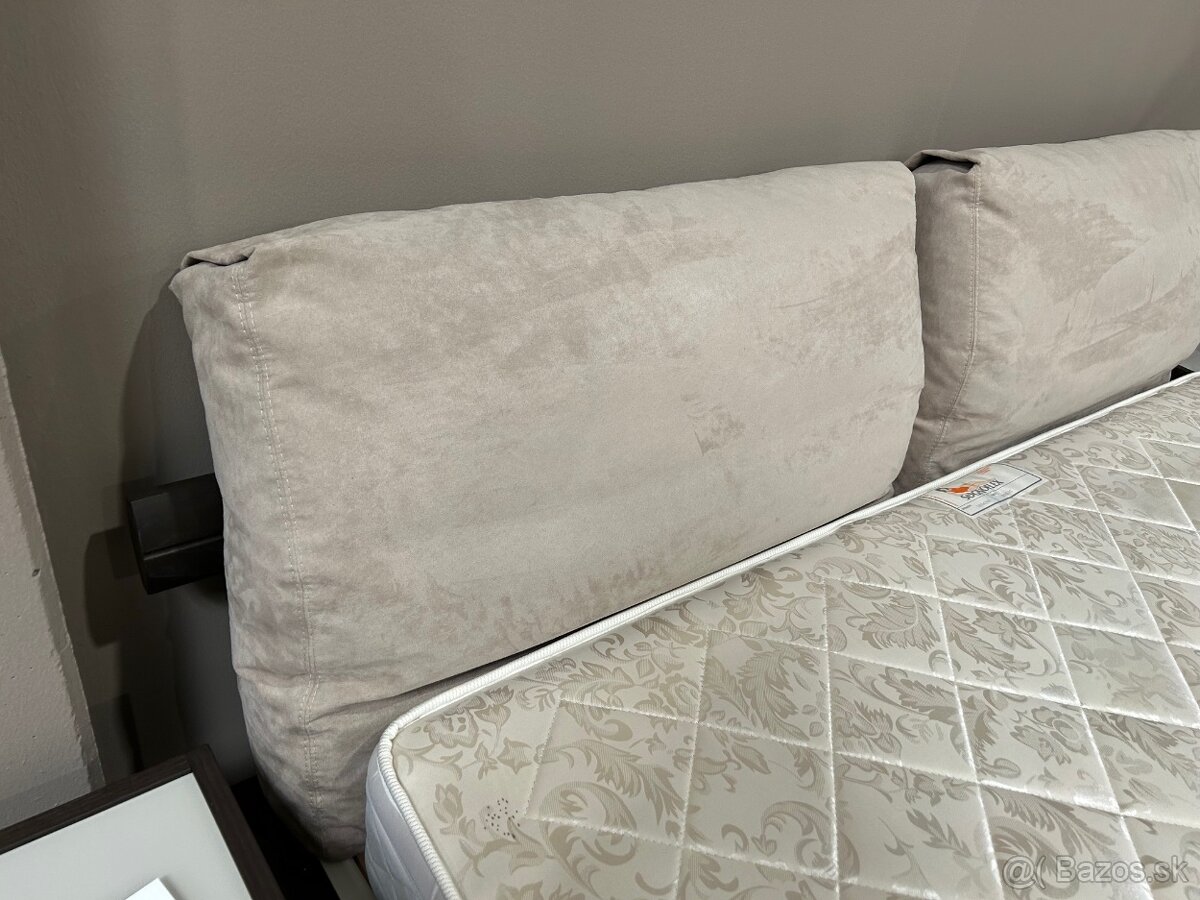 Moderná talianska posteľ PIUMA s KOMODAMI - 6