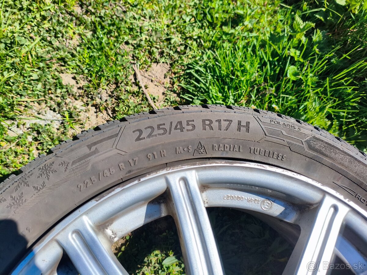 5x114.3 225/45 R17 Zimná sada - 6