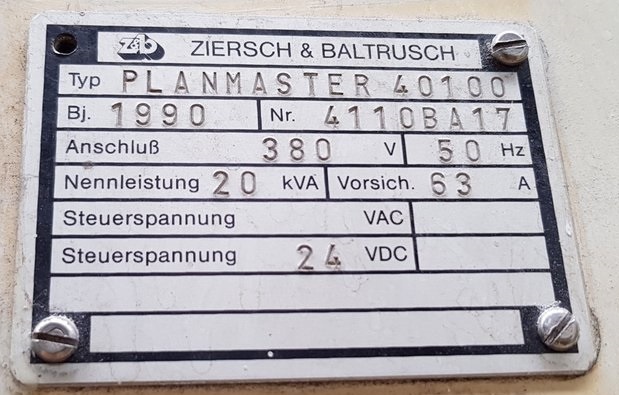 Povrchová bruska Planmaster FS 4180 - 6