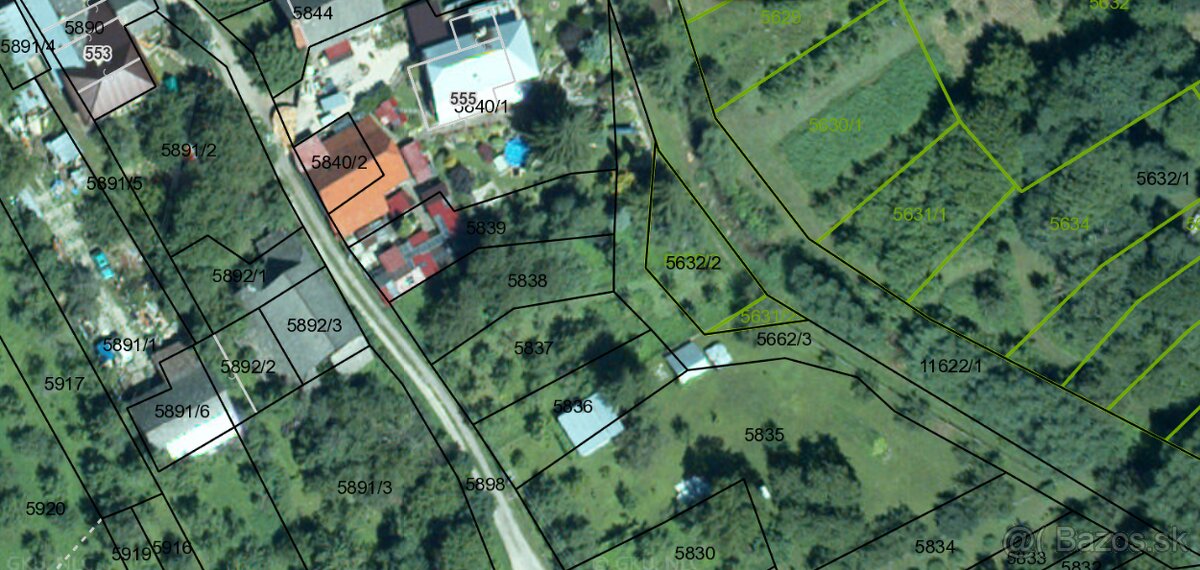 Predáme slnečný pozemok cez ktorý preteká potok 306m2 - 6