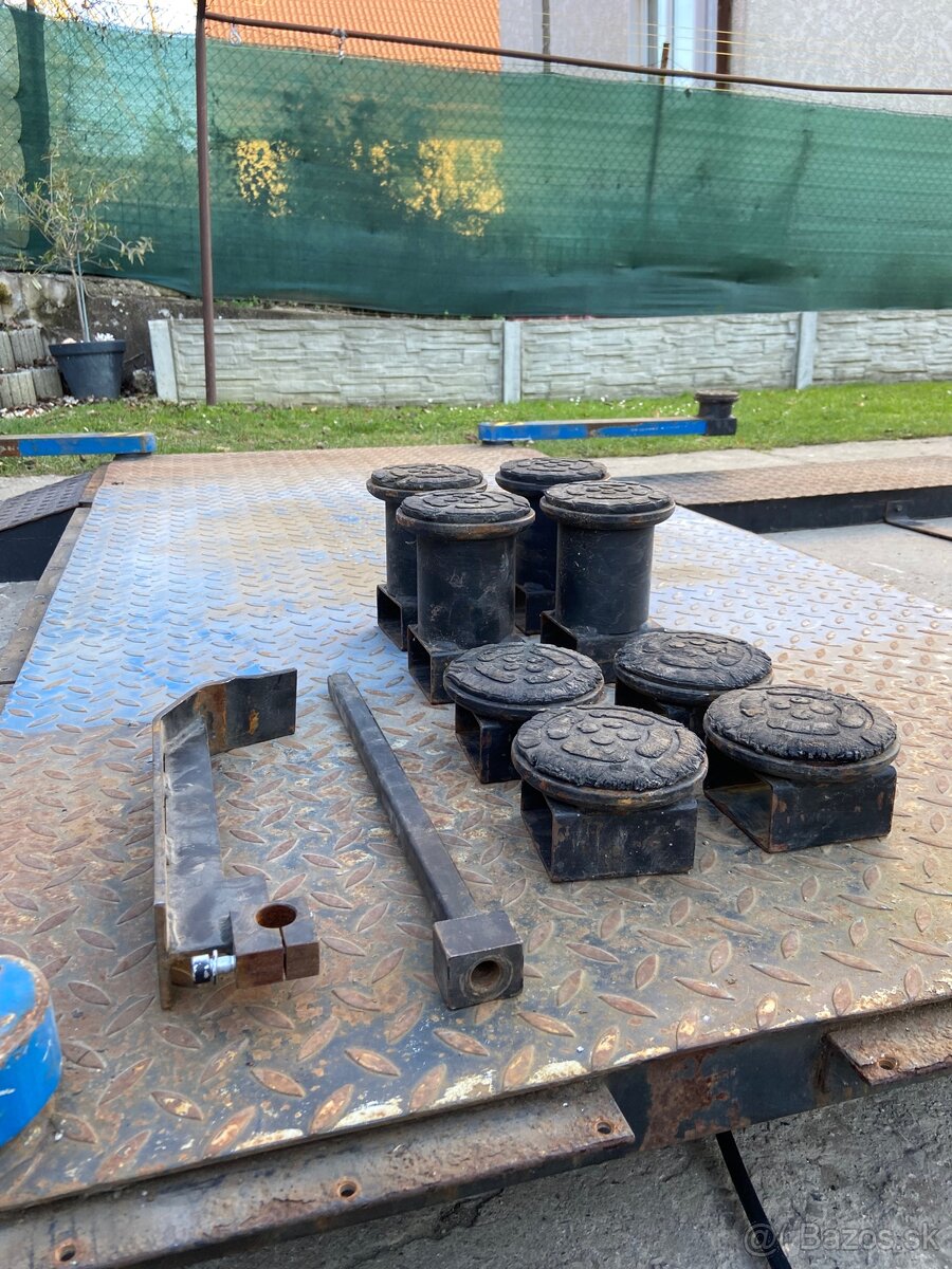 Pneumatický nožnicový zdvihák HOMOLA - 6