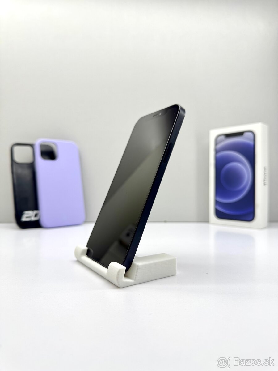iPhone 12 BLACK NOVÁ BATÉRIA 100% ZDRAVIE+PRÍSLUŠENSTVO - 6