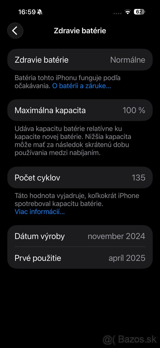 Apple iPhone 16 PRO MAX 256GB - 6