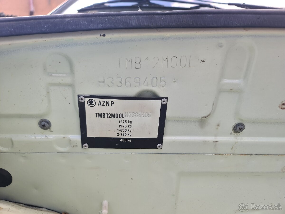 Predám Škodu 120 L - 6