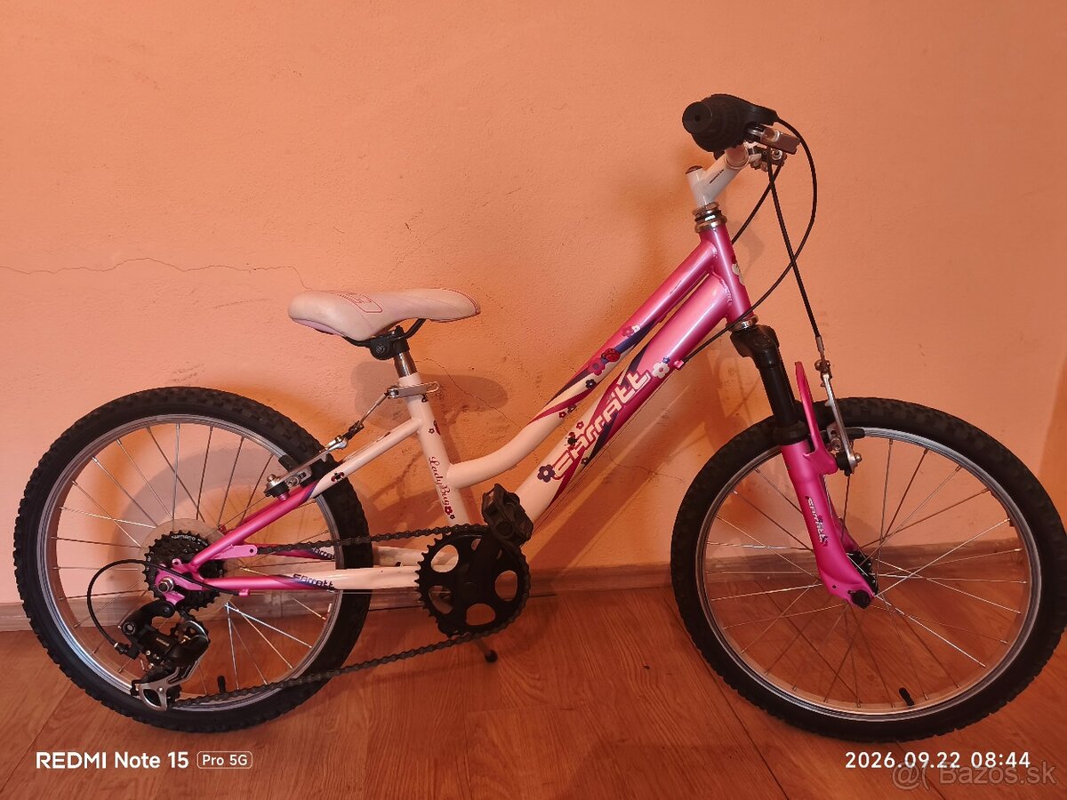 Dievčenský bicykel 20 ružový - 6